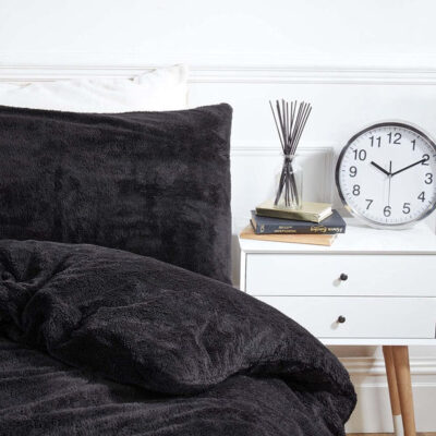Teddy dekbedovertrek 140x220 cm